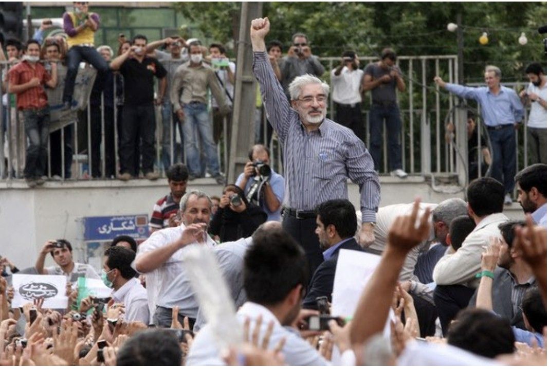 Mousavi, during his presidential run in 2009