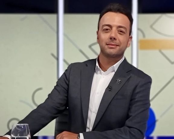 Pouria Zeraati, the television host of the "Last Word" program on Iran International