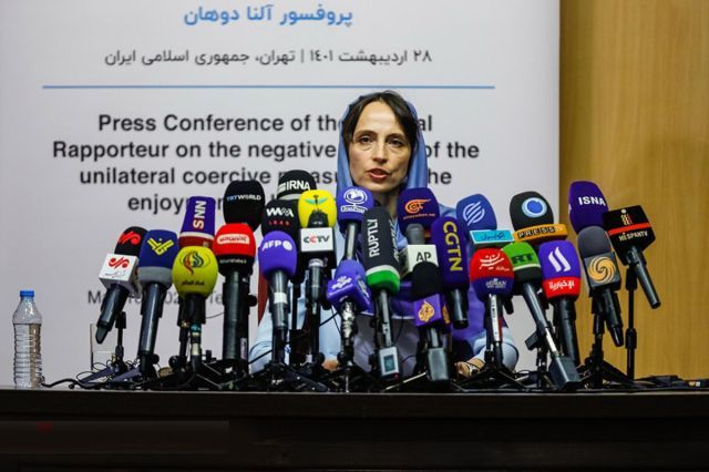 UN Rapporteur Defends Herself Against Criticism Over Iran Trip