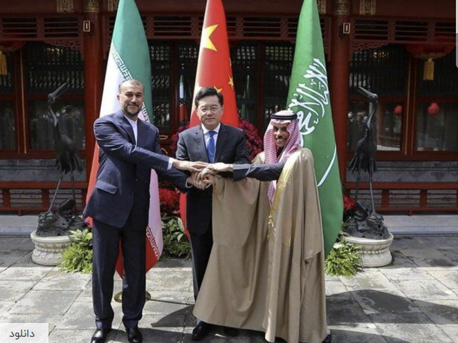 دیدار امیرعبداللهیان و بن‌فرحان در چین