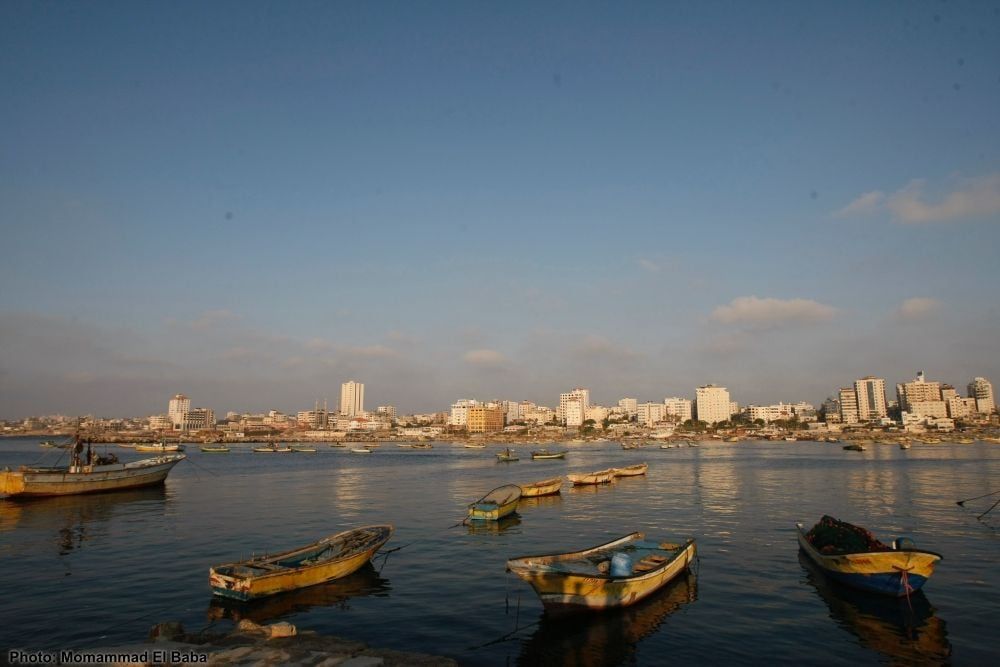 A view of Gaza before the war. Undated