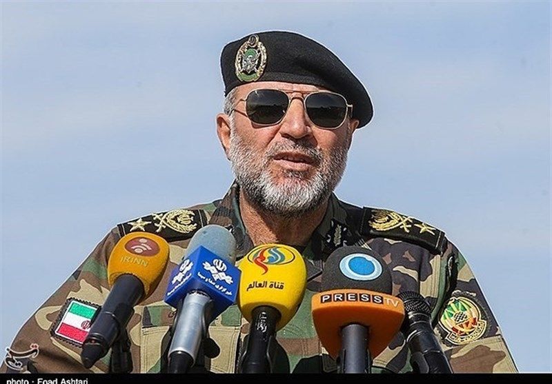 The commander of the Iranian Army’s Ground Force Brigadier General Kioumars Heydari (file photo)