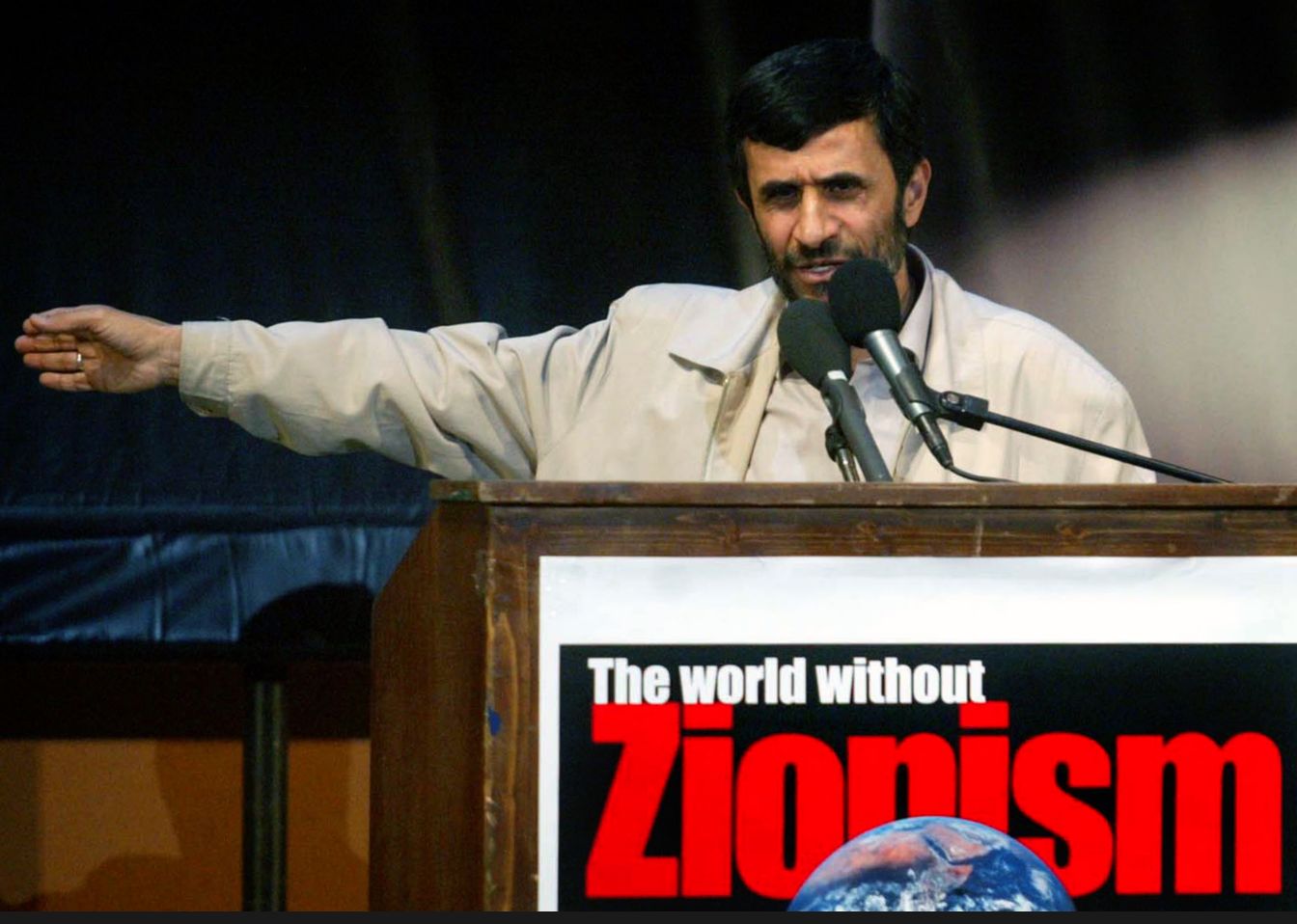 Mahmoud Ahmadinejad, seen here in 2005, was frequently condemned by Human Rights Watch for his treatment of Iranian protesters. Photograph: Ho New/Reuters
