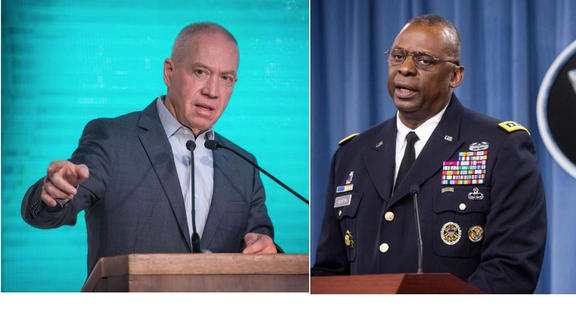 وزیران دفاع اسرائیل و آمریکا در اولین تماس خود تهدیدهای چندوجهی ایران را بررسی کردند