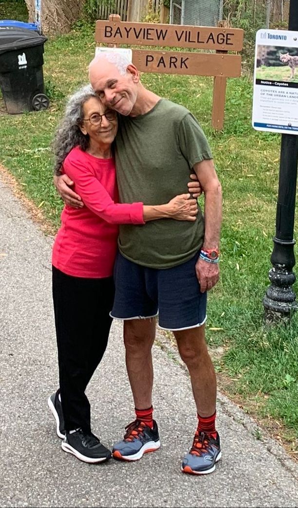 Photo of Judi Weinstein Haggai and Gadi Haggai.