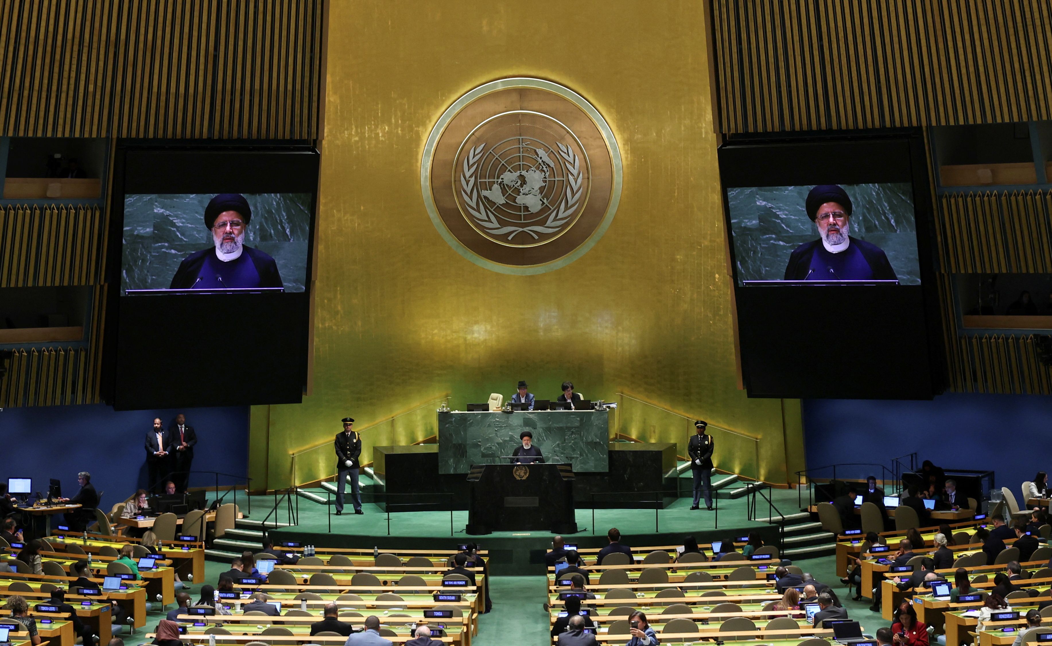 Iran's President In UN Claims Protests Were A Propaganda War