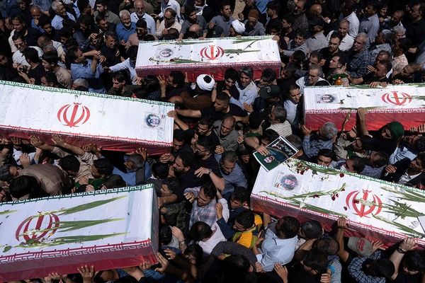 Israel attacks Iran state media, orders evacuations and moots regime change