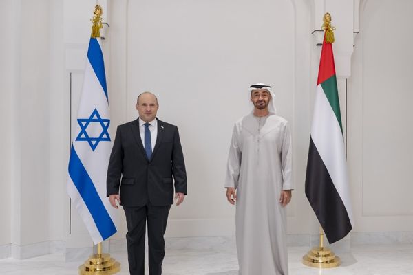 Israeli Leader Discusses Iran In First Visit To UAE