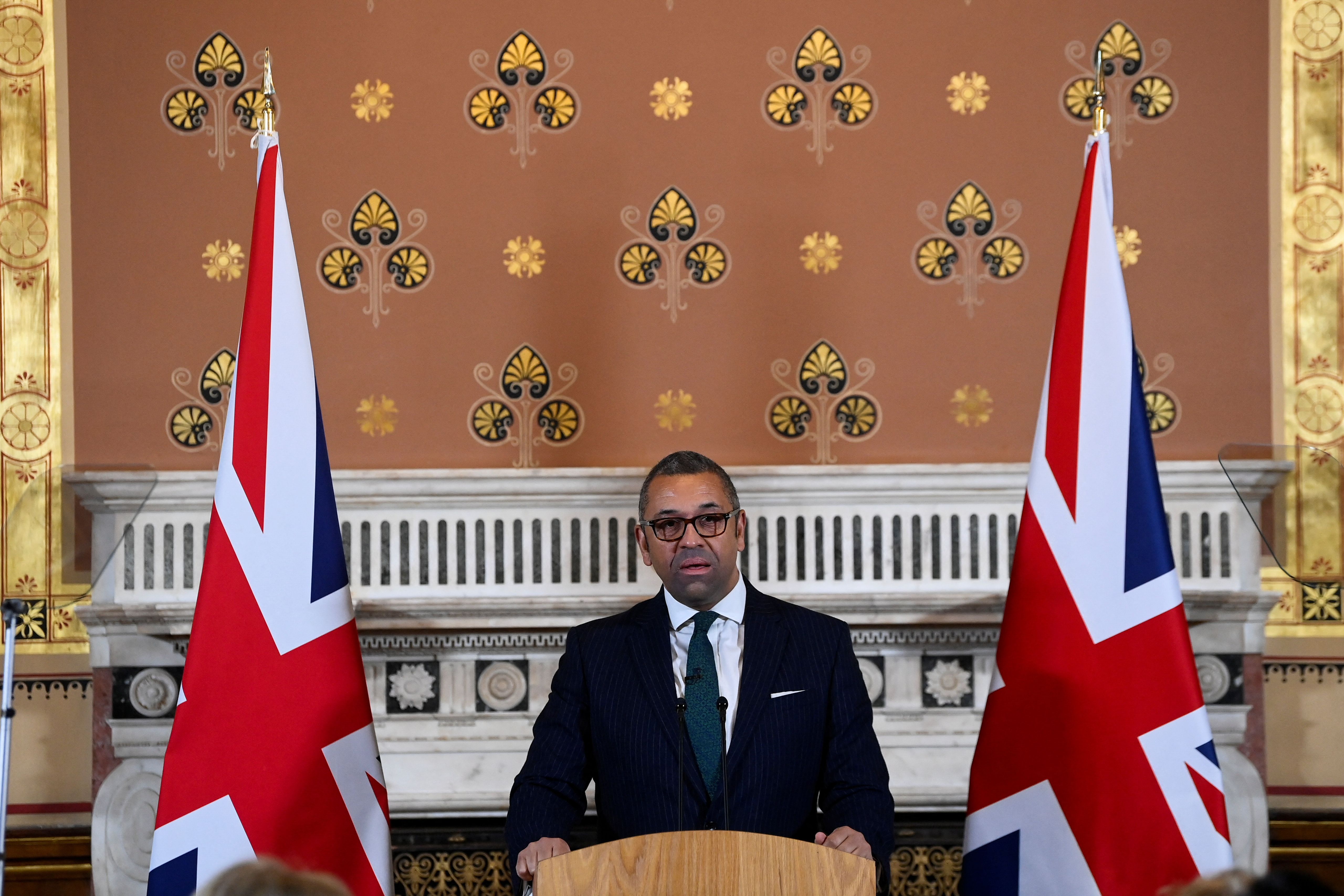 James Cleverly, the UK Secretary of State for Foreign, Commonwealth and Development Affairs (undated)