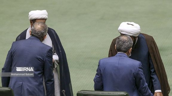 A session of the Iranian parliament