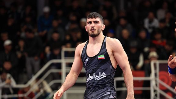 مسابقات جهانی کشتی؛ طلسم جردن باروز به دست محمد نخودی شکست