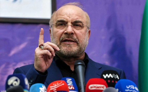 رئيس البرلمان الإيراني: لا نريد توسيع رقعة الحرب