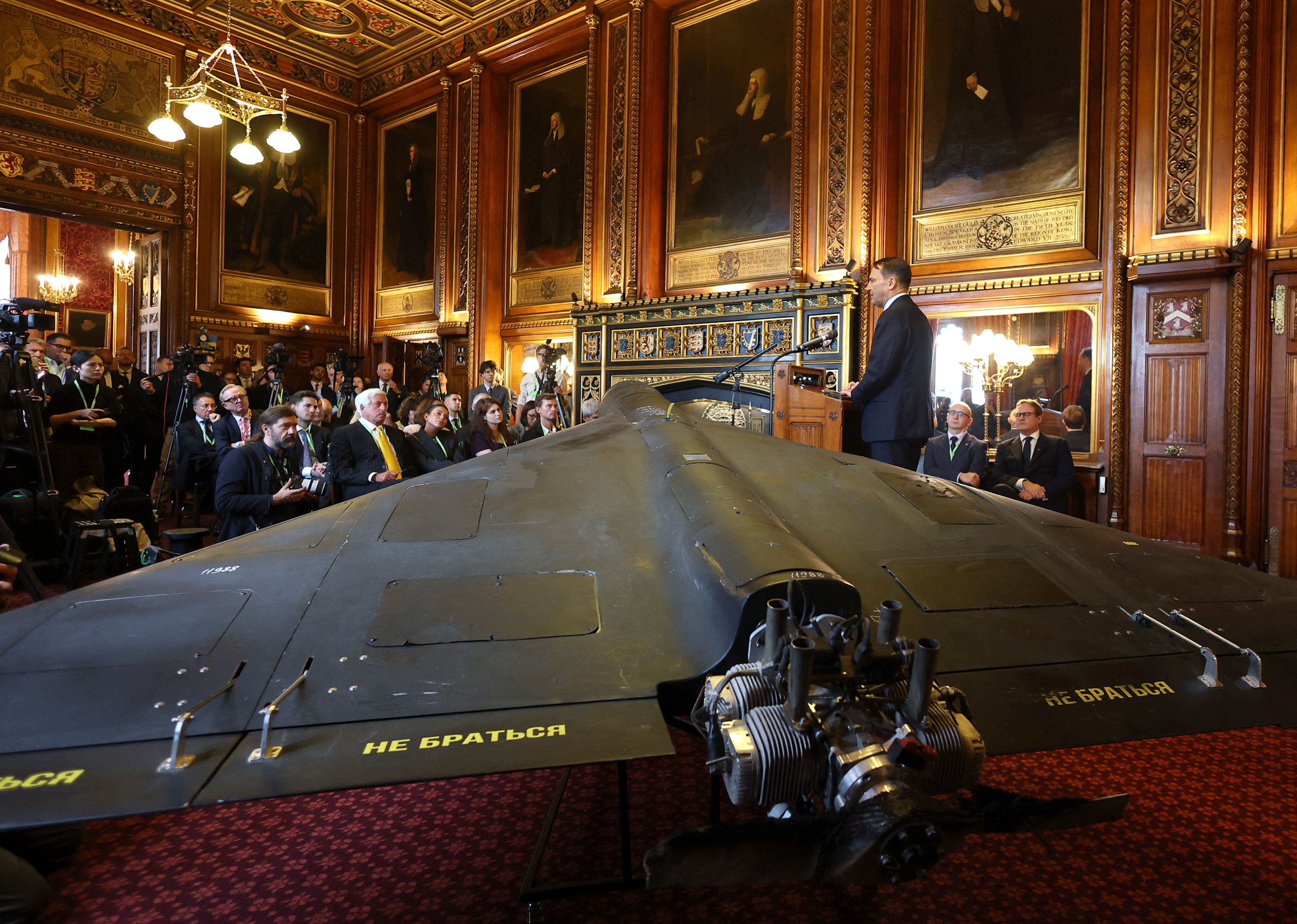Iran accuses Israel lobby of orchestrating drone display at UK parliament