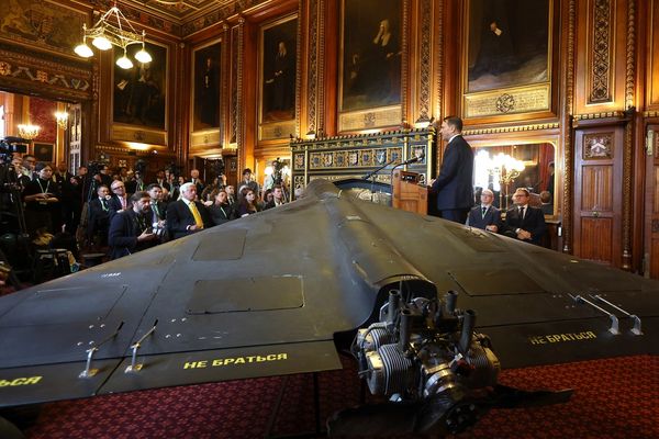 Iran accuses Israel lobby of orchestrating drone display at UK parliament