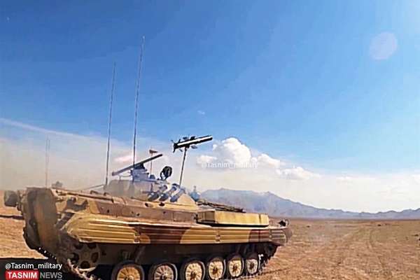 Iran Says IRGC Test-Fired Latest Anti-Tank Missile
