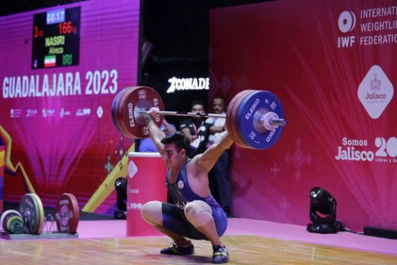 وزنهبرداری قهرمانی جوانان جهان؛ علیرضا نصیری در وزن ۹۶ کیلوگرم قهرمان جهان شد