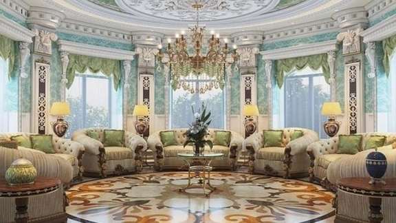 A luxury home in Tehran. Undated