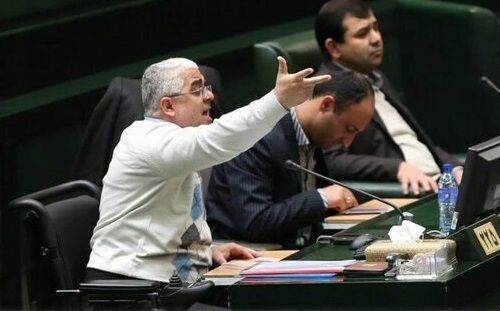 Imanabadi during his tenure in parliament. Undated