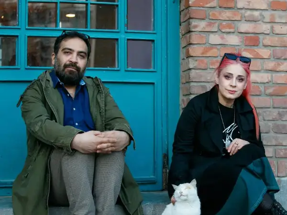 Iranian filmmakers Behtash Sanaeeha and Maryam Moghadam