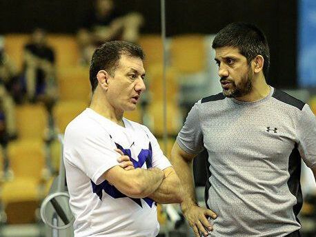 غلامرضا محمدی سرمربی تیم ملی کشتی آزاد جوانان ایران و جانشین کاوه شد