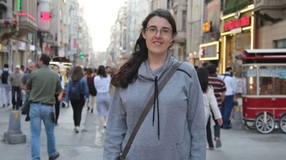Israeli-Russian Princeton student Elizabeth Tsurkov appears in this file photo.