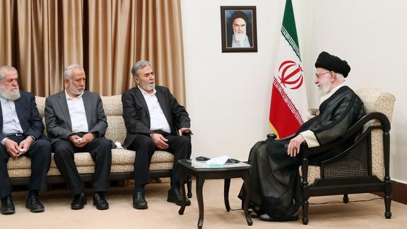 Palestinian Militia Leaders In Tehran As Tensions Run High In Israel