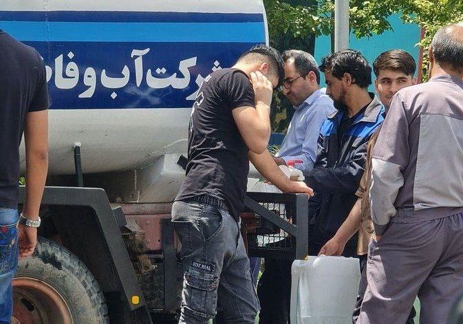 Drinking Water Out In Tehran, Karaj For Fourth Consecutive Day