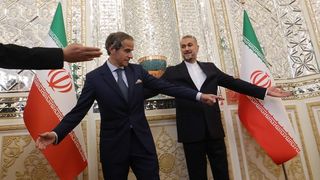 IAEA Chief Arrives in Iran Hoping to Bolster Confidence with Tehran