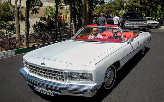 'Made in America': US classic cars evoke prestige and nostalgia in Iran