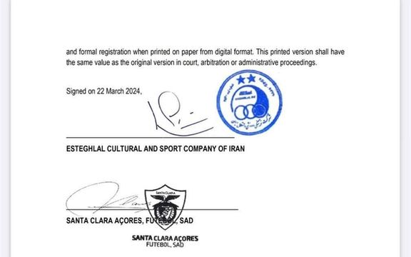 بیانیه تند استقلال با انتشار یک سند؛ خبر حذف از آسیا، جعلی و یک «جریانسازی رذیلانه» است