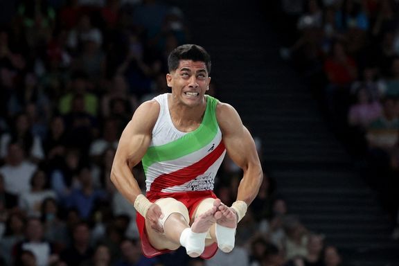 مهدی الفتی در فینال پرش خرک المپیک پاریس هفتم شد