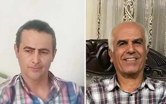 Mehdi Hassani (left) and Behrouz Ehsani-Eslamlou