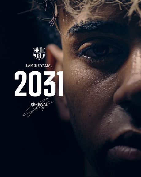 بزرگتر از هر بمبی؛ قرارداد یامال با بارسلونا تا سال ۲۰۳۱ تمدید شد