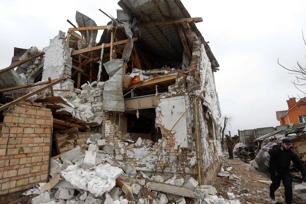Russia Unleashes Air Attacks On Ukraine Using Missiles, Iranian Drones