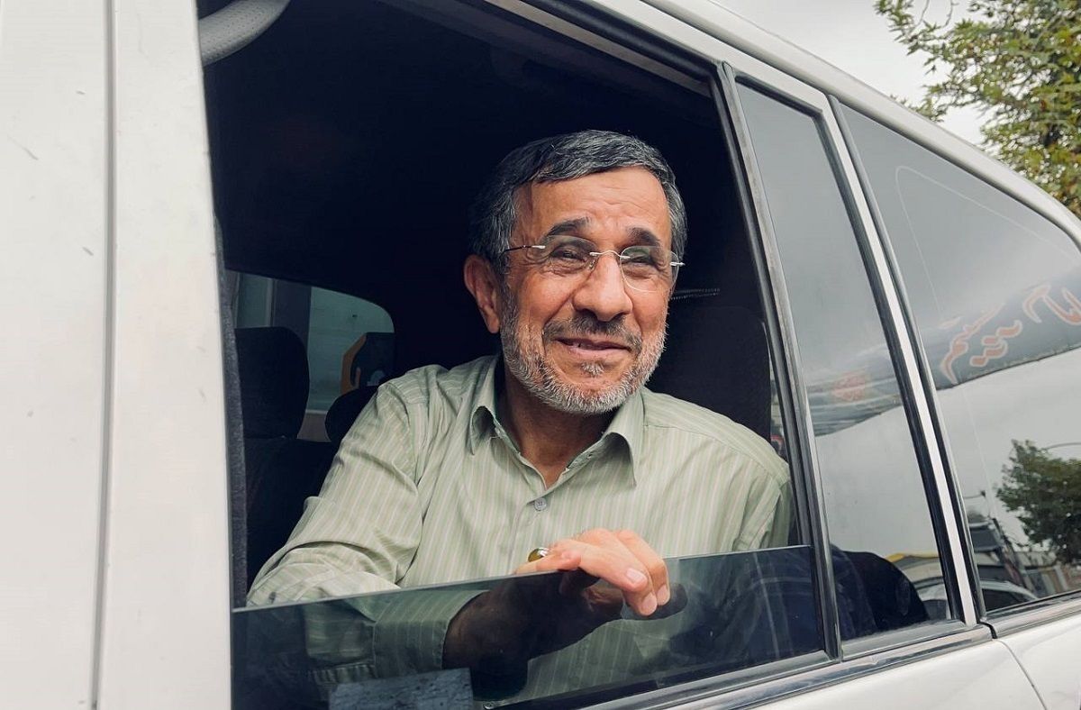 Iran's former president Mahmoud Ahmadinejad