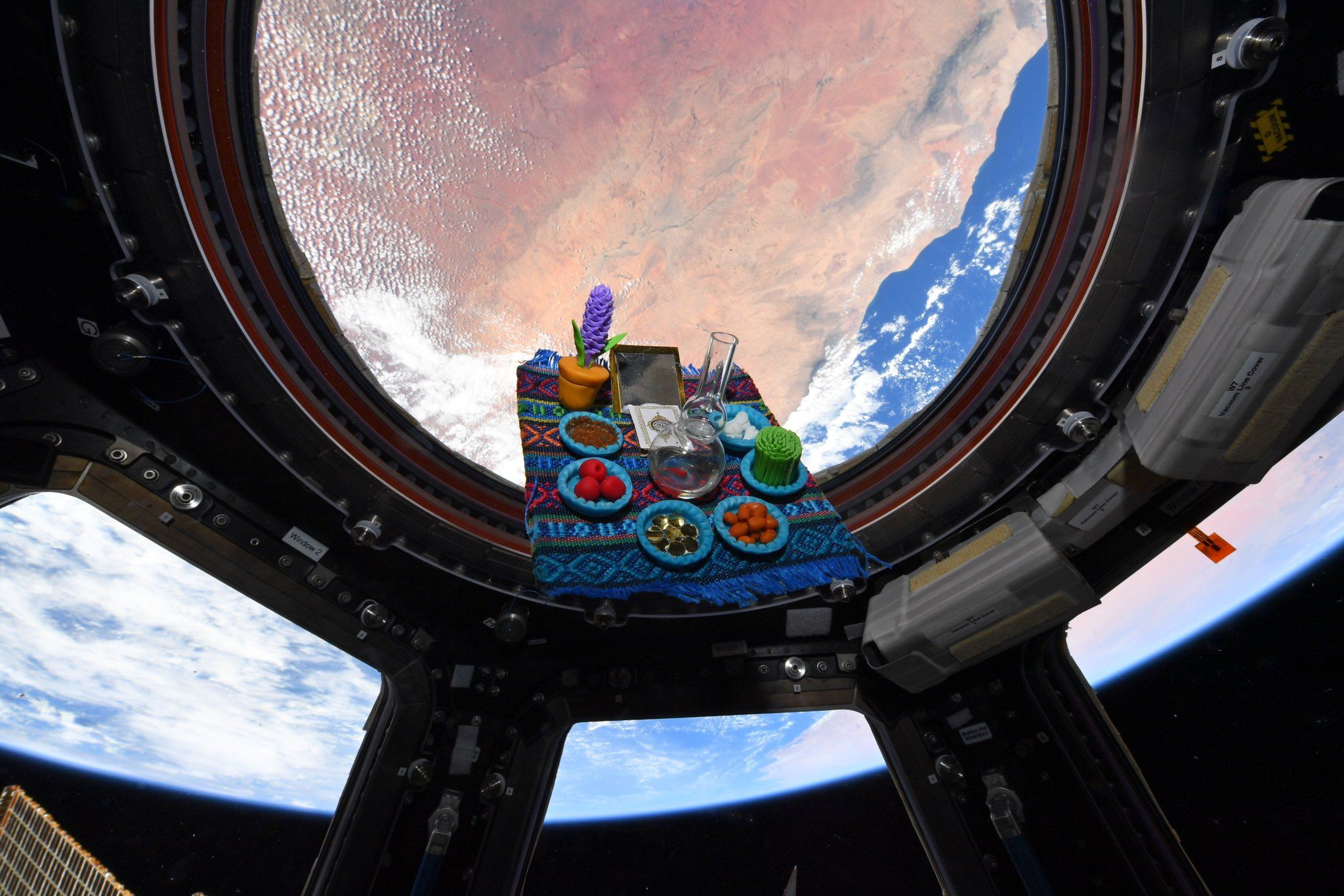 Haft-Sin Spread Adorns International Space Station To Celebrate Norouz