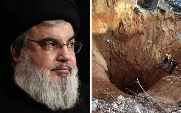 کانال ۱۲ اسرائیل: حسن نصرالله بر اثر خفگی در پناهگاه دچار مرگ تدریجی شد