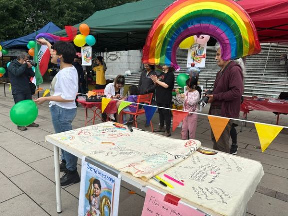 Iranian Diaspora Marks Birthday Of Child Murdered By Regime Forces
