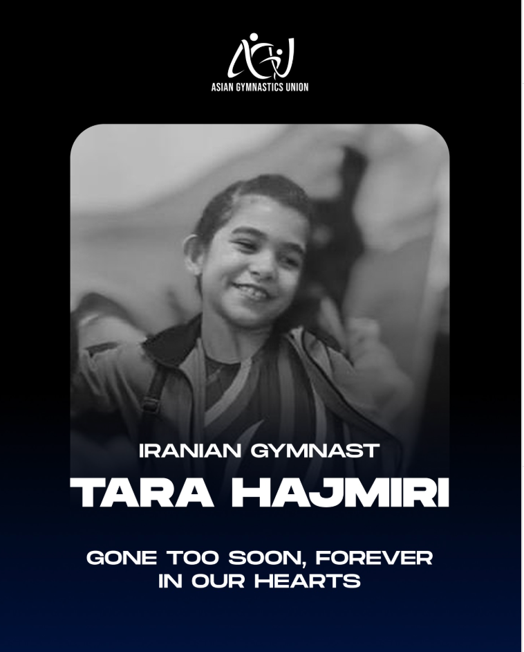 Asian Gymnastics Union's tribute to Tara Hajmiri