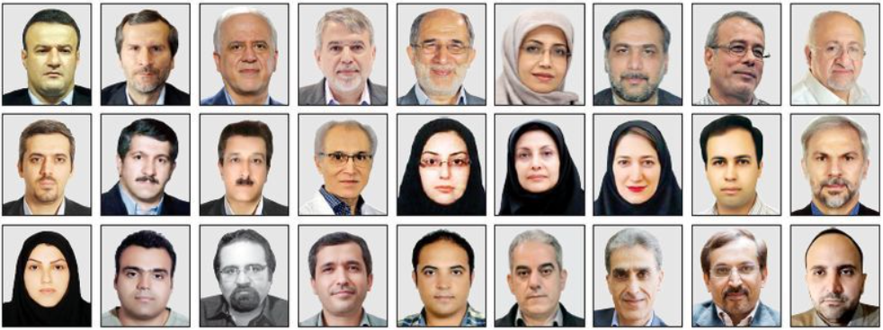 Some of the university professors sacked since the start of September 2022 protests   