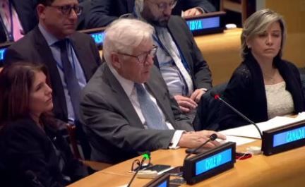 Canada’s representative at the session to remove Iran from the United Nations Commission on the Status of Women  