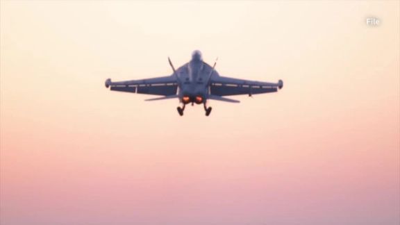 Unidentified Aircraft Strikes Truck Convoy On Iraq-Syria Border