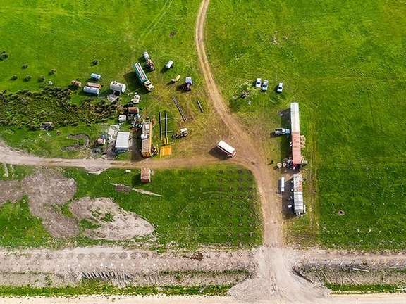 Construction of a petrochemical plant has started in Miankaleh next to a nature reserve