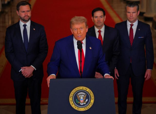 ترامپ: حمله به سایت‌های هسته‌ای ایران از جمله فردو با موفقیت انجام شد