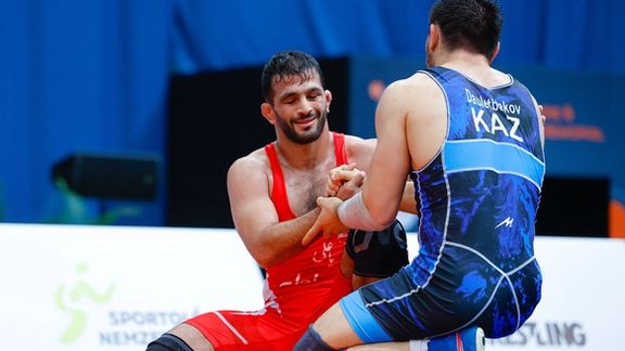 حضور در المپیک قطعی شد؛ قهرمانی مقتدرانه حسن یزدانی در بازگشت به کشتی