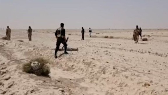 تصویری از ویدیویی که سپاه پاسداران از عملیات خود منتشر کرده است