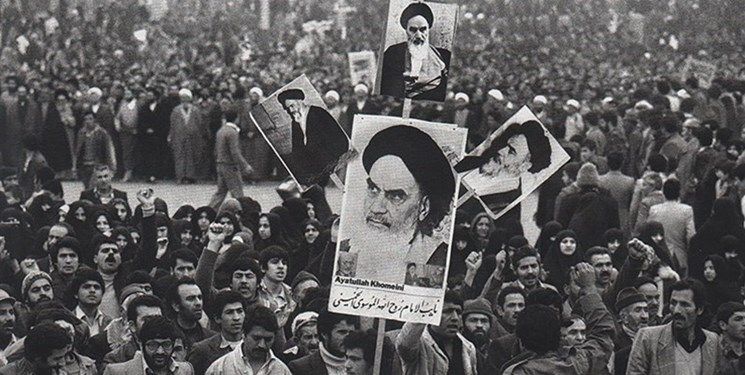 Nearly a million Iranians welcoming Khomeini in February 1979.