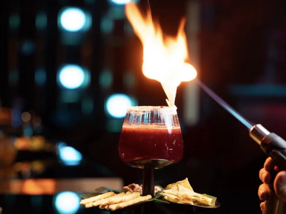 Images of fancy restaurants and increasingly bold public events often go viral