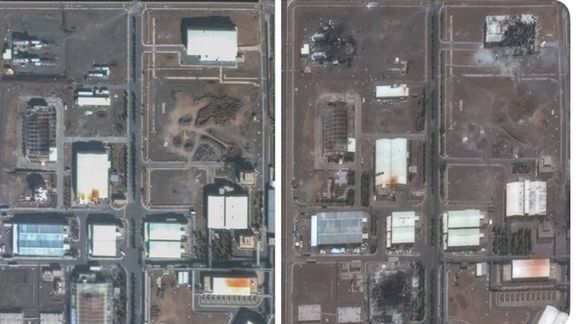 صور الأقمار الصناعية تكشف أضرارا واسعة في منشأة نطنز