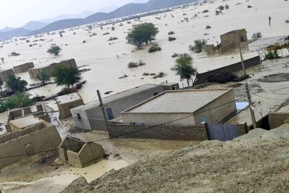 Flood-hit areas in Iran’s Sistan-Baluchestan province (February 2024)